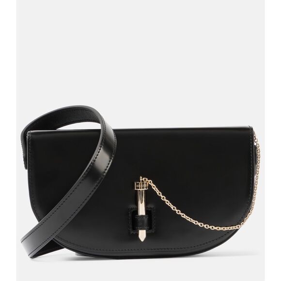 AQUAZZURA Tribeca leather crossbody bag $1160 - Picture 2 of 16